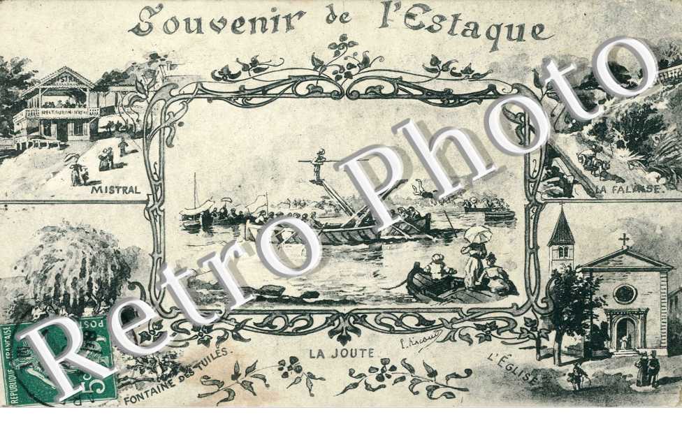 Souvenir de l'Estaque - La Joute