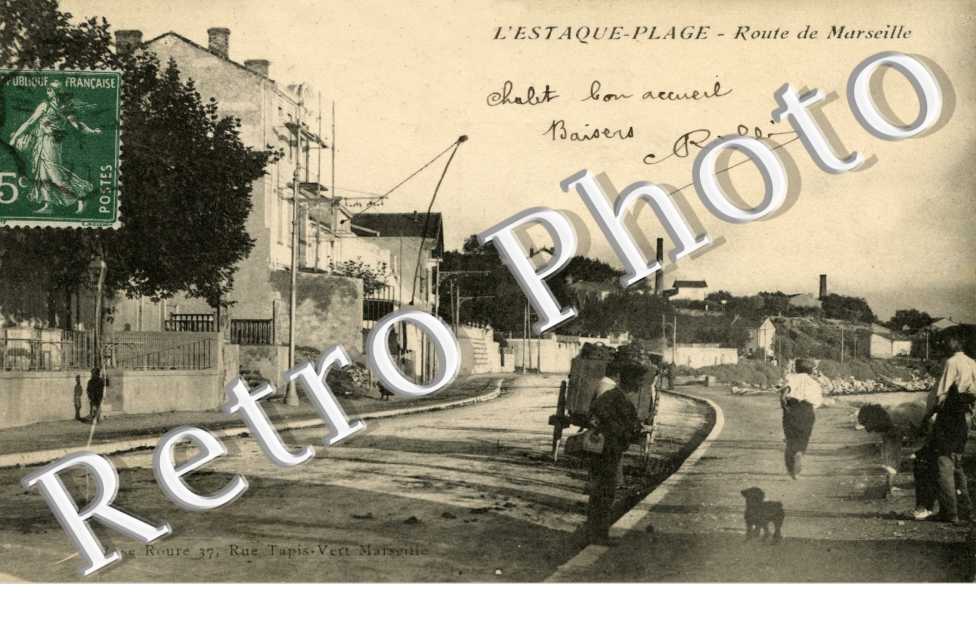 L'Estaque-plage - route de Marseille