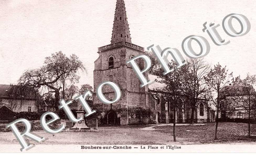 la place et l&#039; eglise