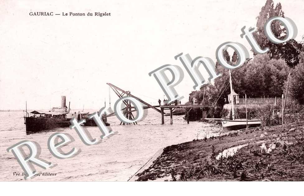 Le ponton de Rigalet