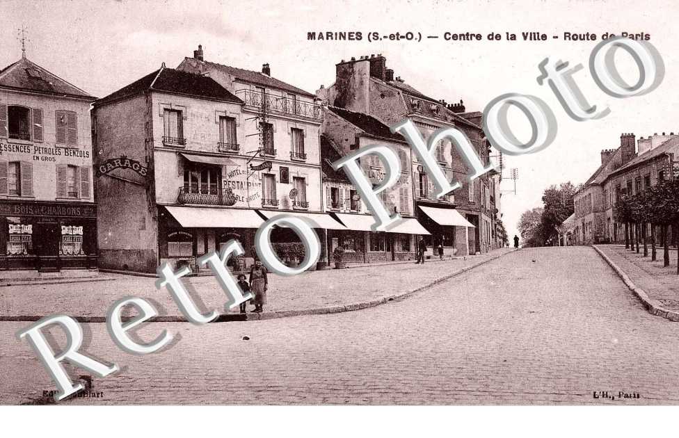 Centre de la ville - route de Paris - Hotel restaurant de Paris