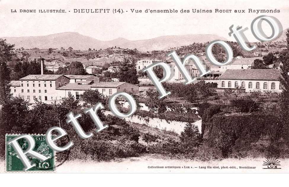 vue d´ensemble des usines Rodet aux Raymonds