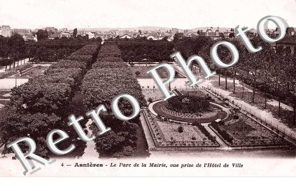 le parc de la mairie