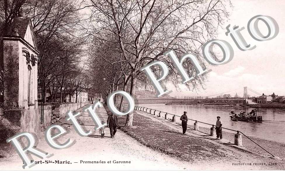 Promenades et Garonne