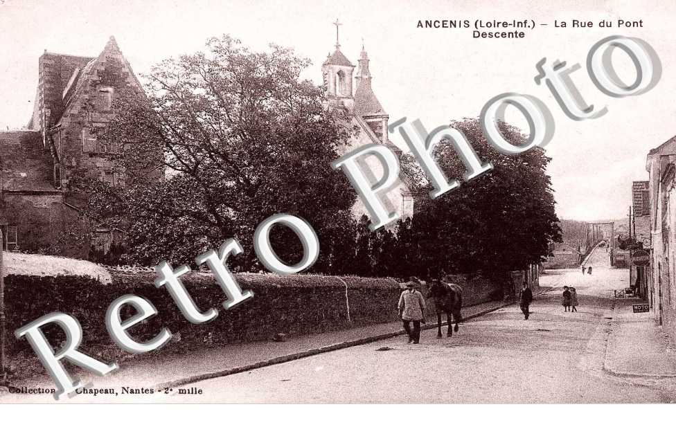 la rue du Pont, descente.