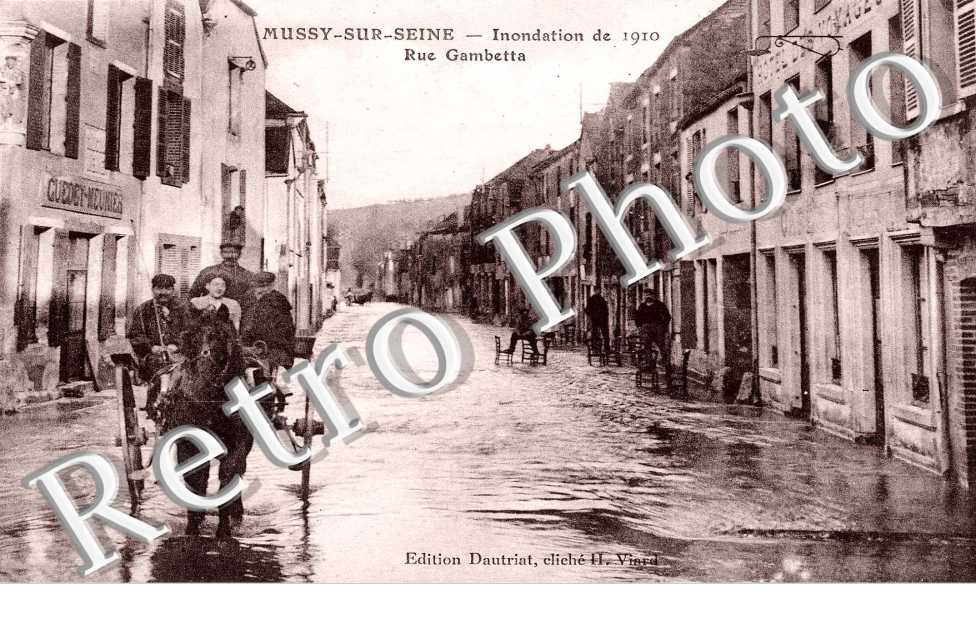 Inondation de 1910, Rue Gambetta