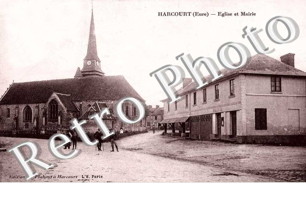 Eglise et mairie
