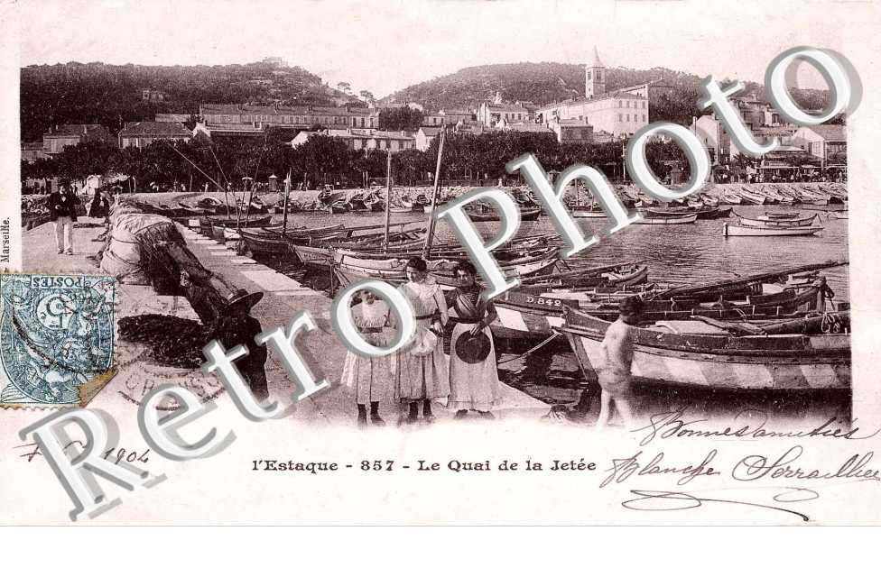 l'Estaque, le Quai de la Jetee