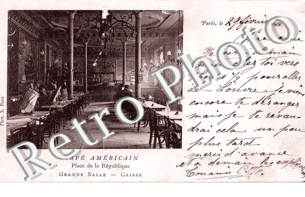 Cafe Americain, Place de la Republique
