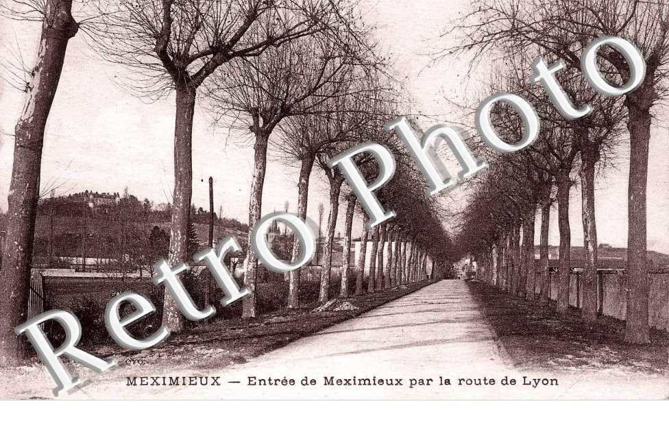 Entree de Meximieux par la route de Lyon