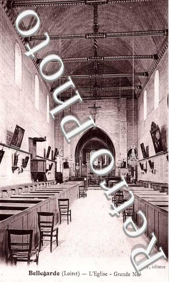 Interieur de l&#039;Eglise - Grande Nef