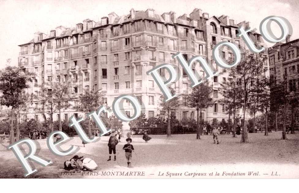Le Square Corpeaux et la Fondation Weil