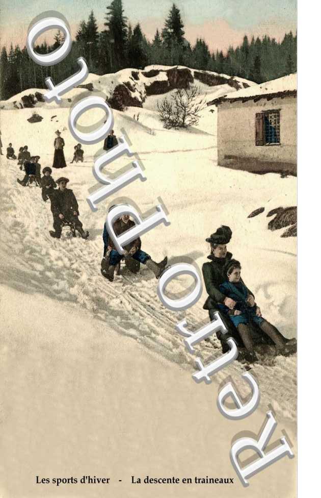 La Descente en Traineaux