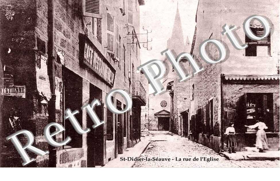   la rue de l&#039;eglise