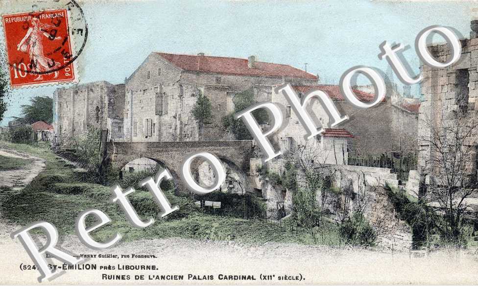 Ruines de l&#039;ancien Palais Cardinal