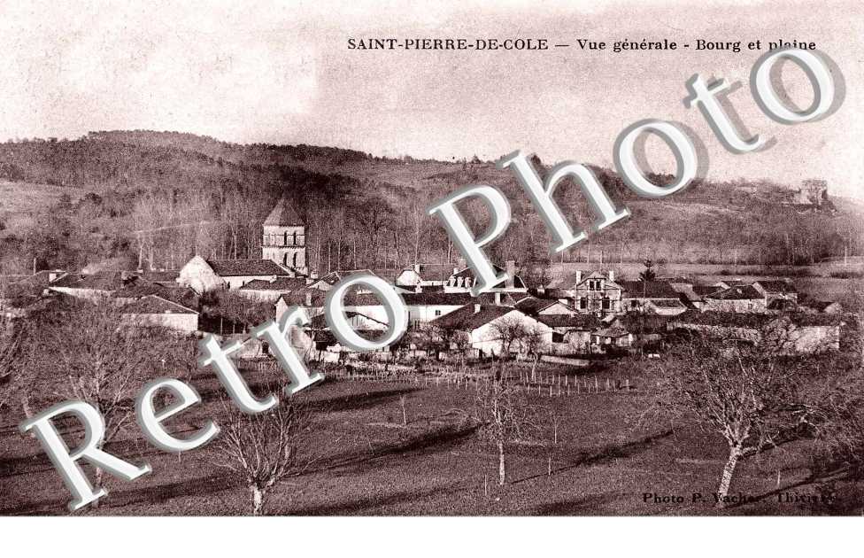Vue generale - bourg et plaine