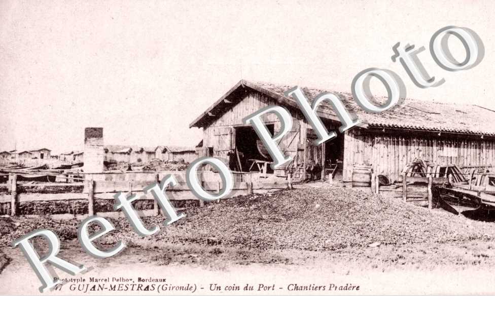 Un coin de port Chantiers Pradere