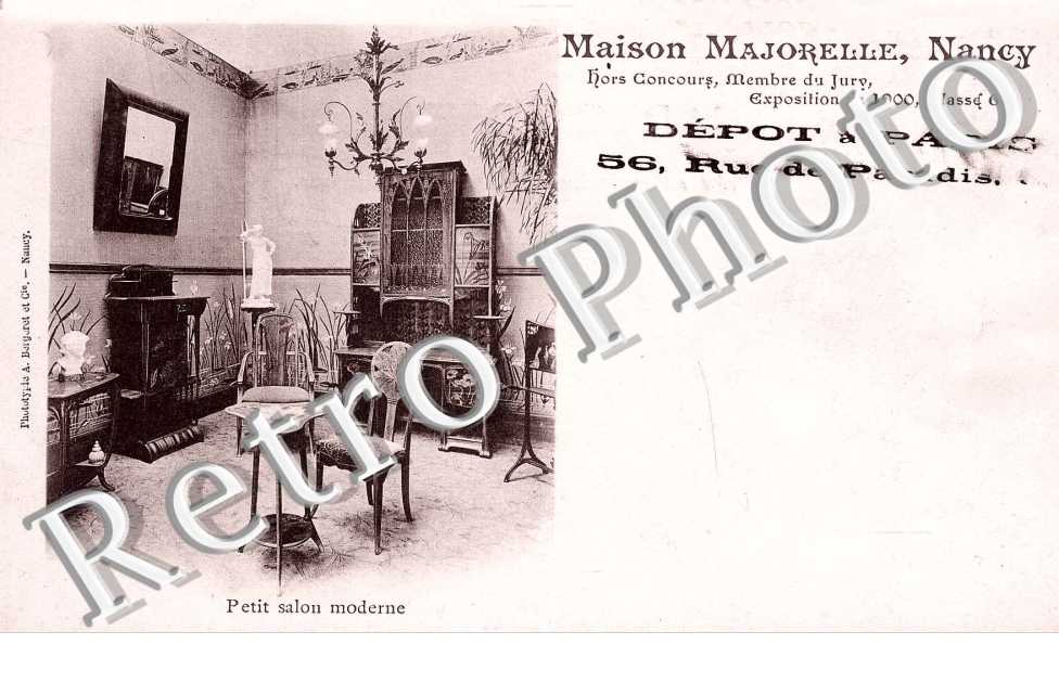 Maison Majorelle Exposition de 1900 Petit salon moderne