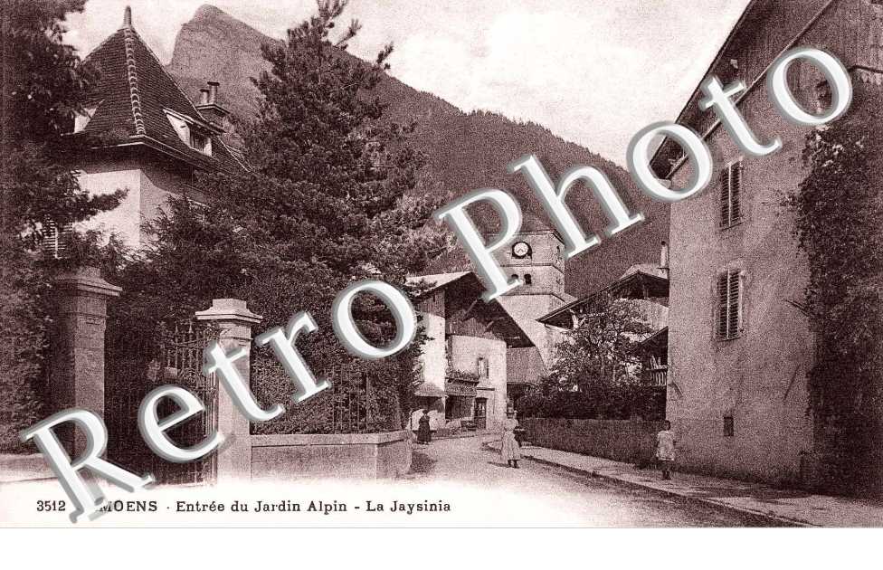 ENTREE DU JARDIN ALPIN LA JAYSINIA