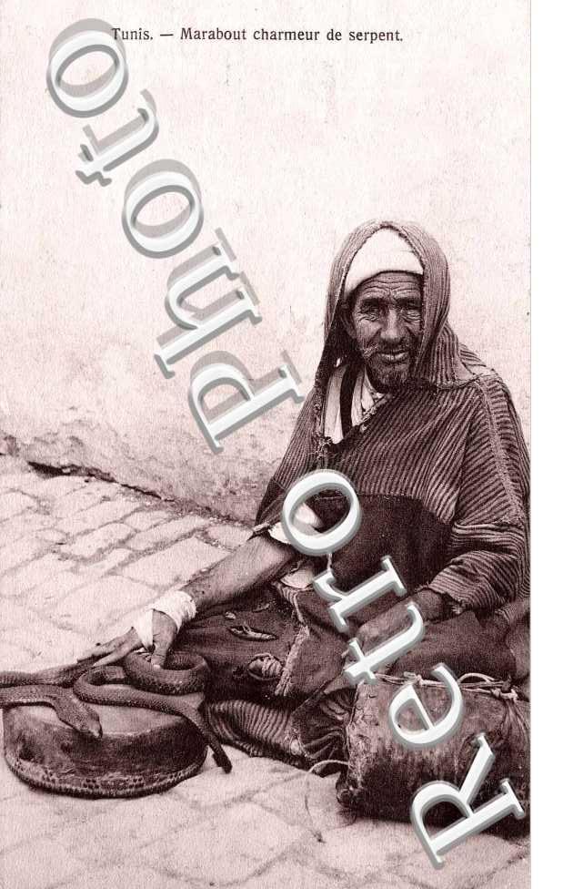 Marabout charmeur de serpent