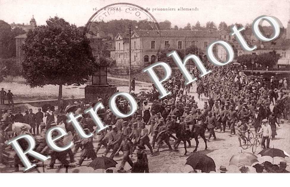 Convoi de prisonniers allemands