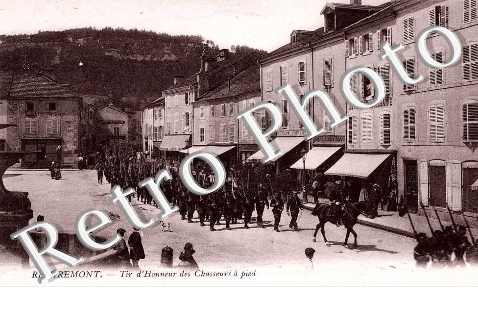 Tir d&#039;honneur des chasseurs a pied