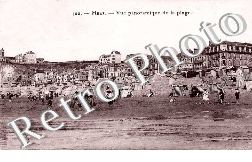 vue panoramique de la plage