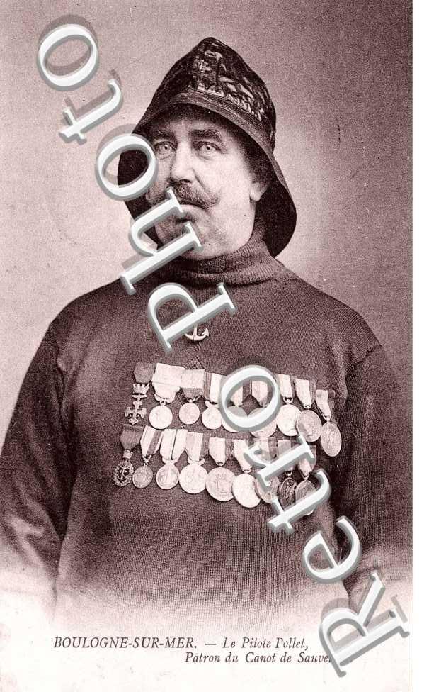 le pilote Pollet Patron du canot de sauvetage