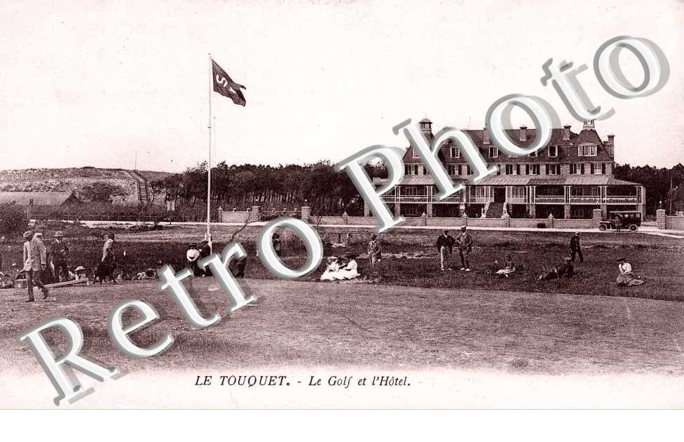 le golf et l'hotel