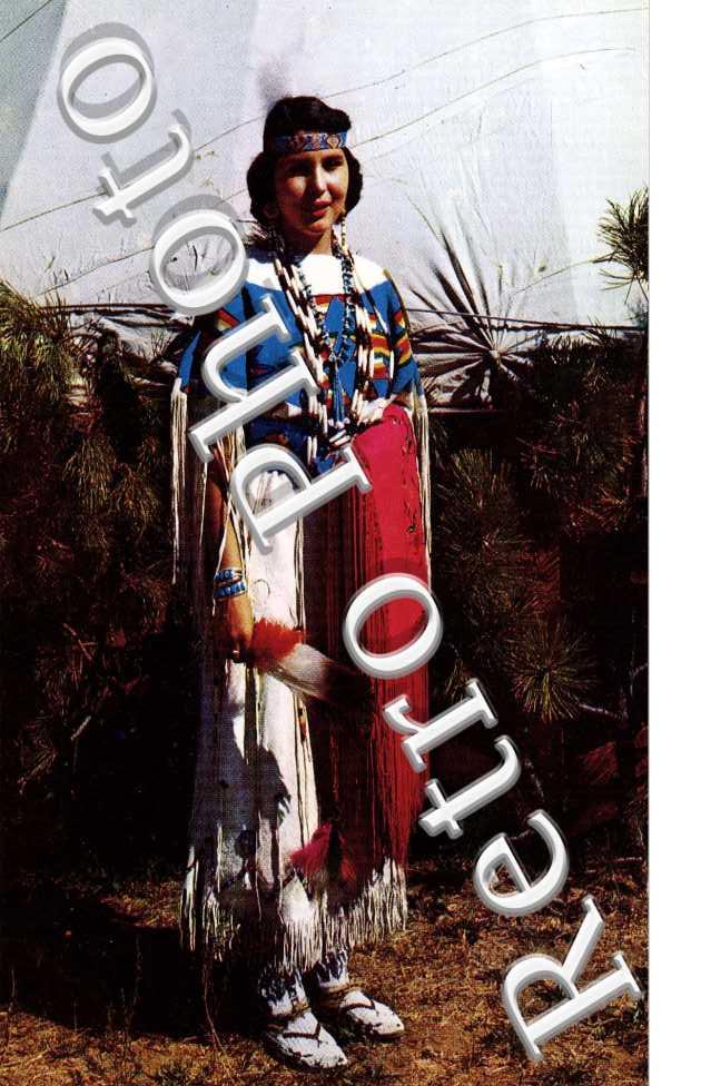Indian maiden - Pawnee