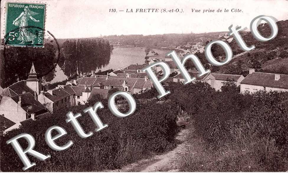 Vue prise de la cote.