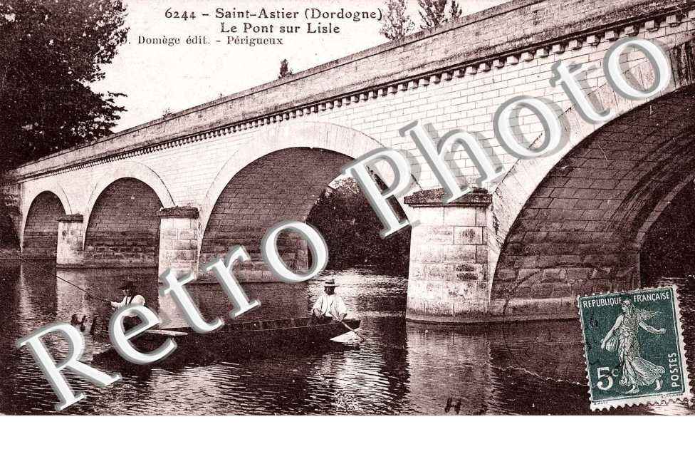 Le pont sur l&#039;Isle