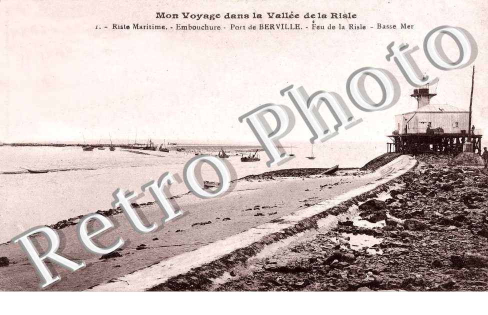 Risle maritime - Port - feu de la Risle