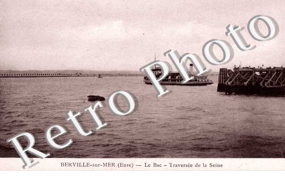Le bac - traversée de la Seine