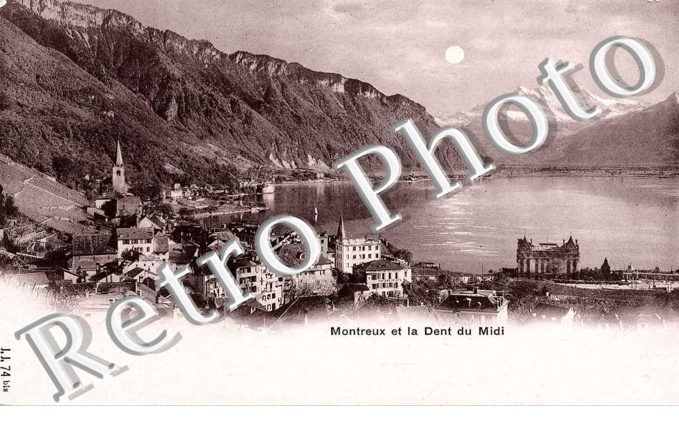 Montreux et la dent du midi
