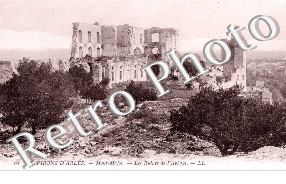 MONT-MAJOR  -  LES RUINES DE L'ABBAYE