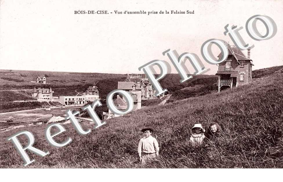 BOIS DE CISE vue d&#039;ensemble prise de la Falaise Sud