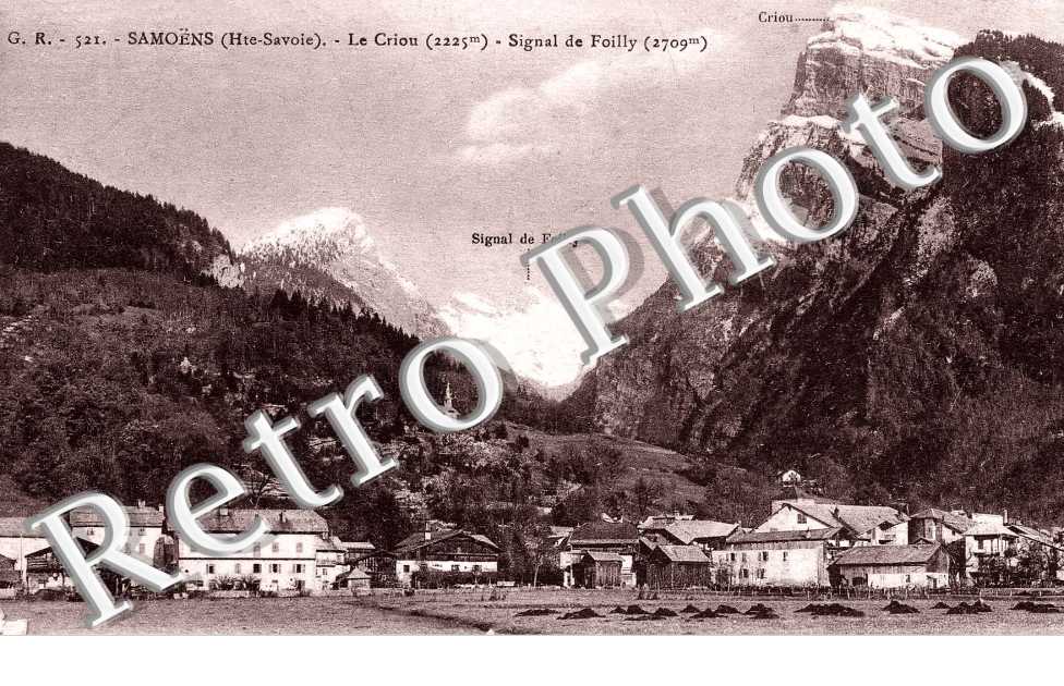 vue generale Le Criou - Signal de Foilly