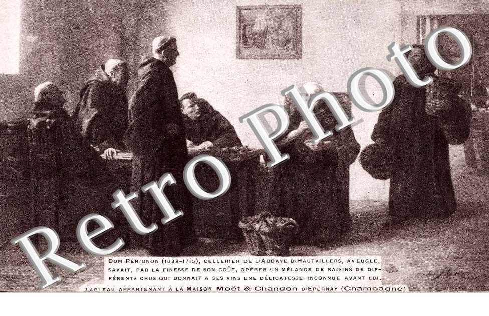 Tableau appartenant a la maison Moët & Chandon - Dom Perignon (1638 - 1715)
