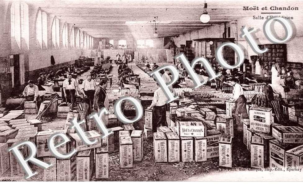 Moët et Chandon - salle d&#039;expedition