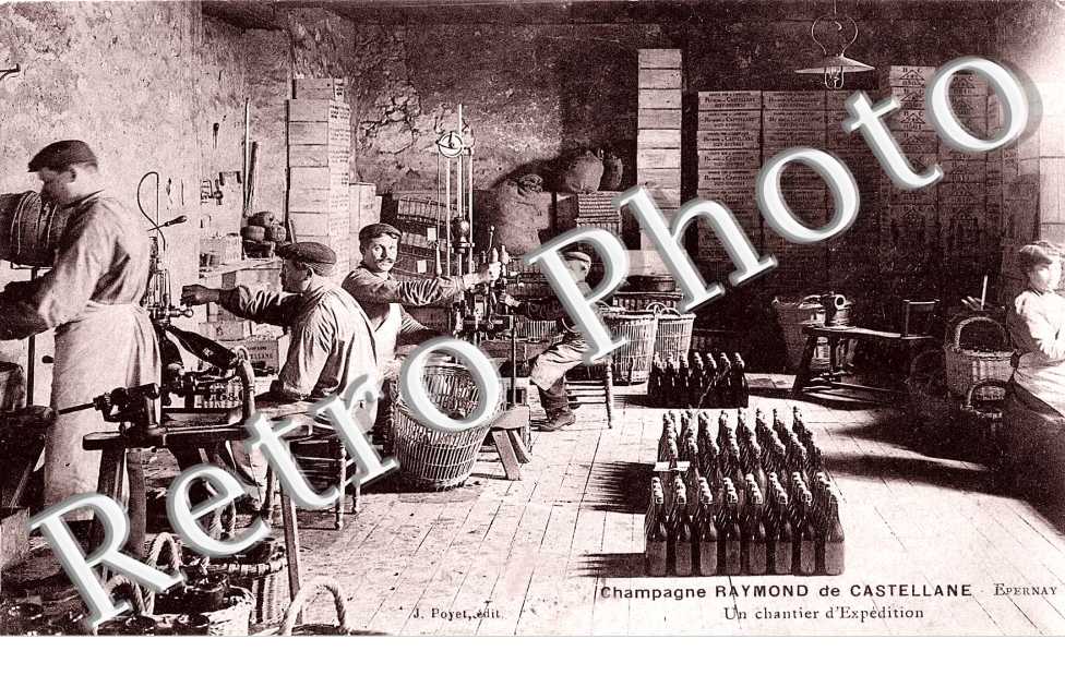 Champagne Raymond de Castellane - Un chantier d'expedition