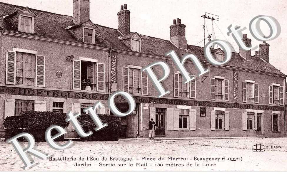 hotellerie de l&#039;Ecu de Bretagne, place du Martroi