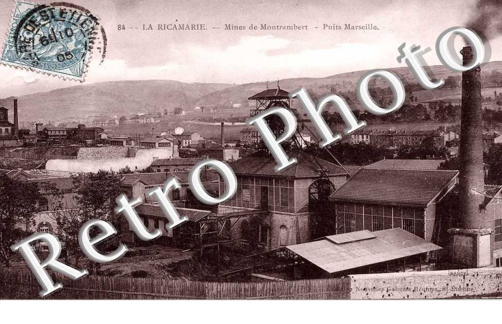 Mines de Montrambert - Puits Marseille