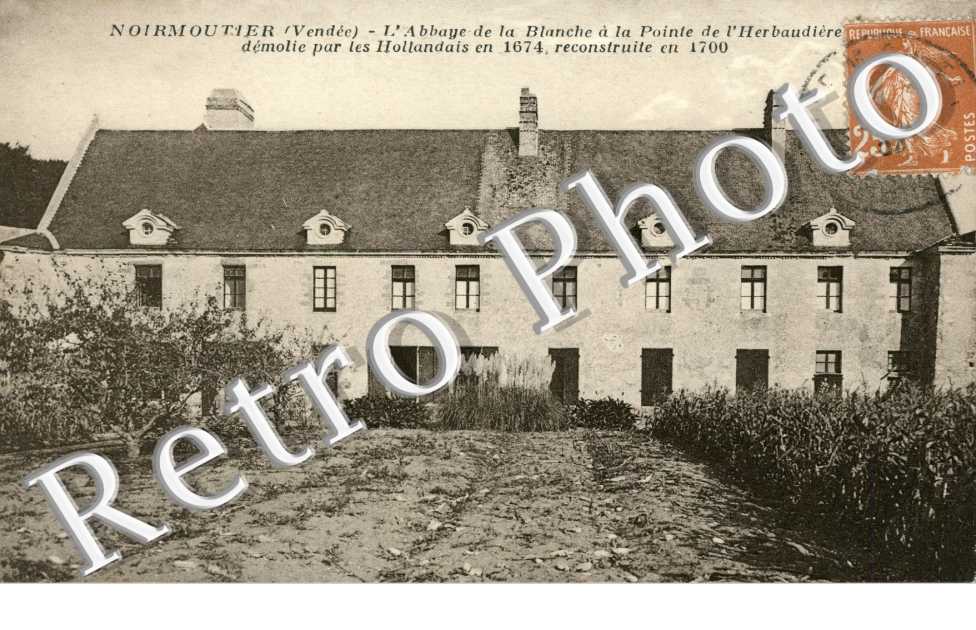 l&#039;Abbaye de la Blanche à la pointe de l&#039;Herbaudiere