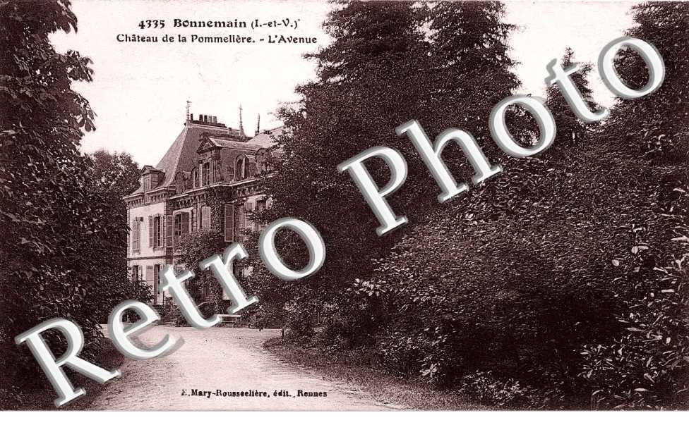 Chateau de Pommeliere, l&#039;Avenue