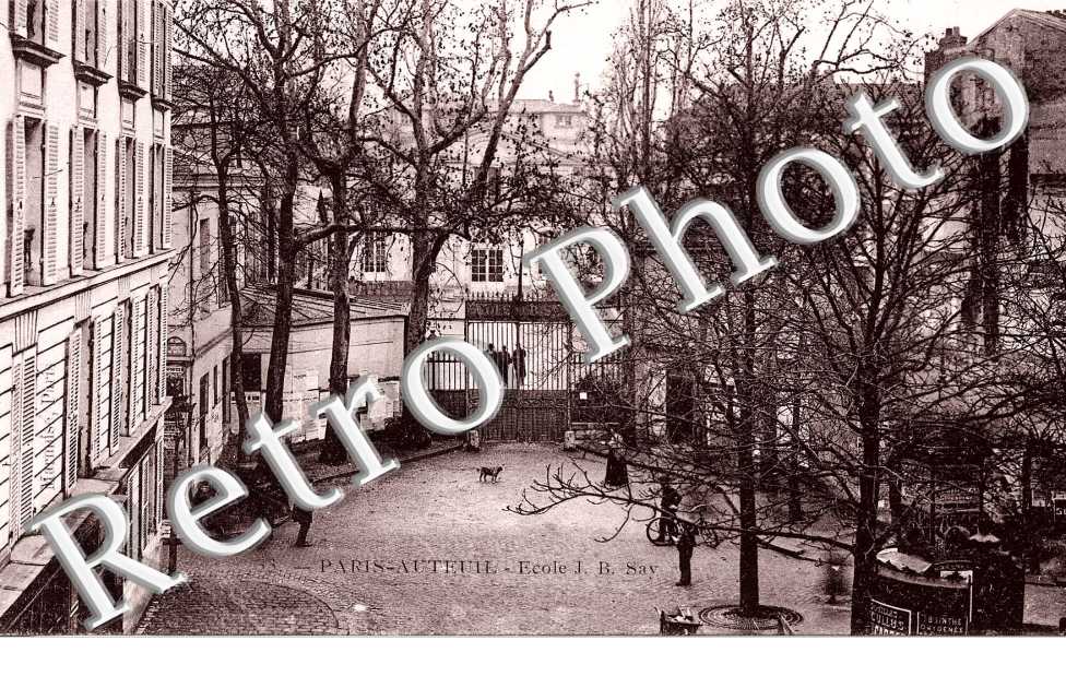 Auteuil  -  Ecole Jean-Baptiste Say - rue Boileau