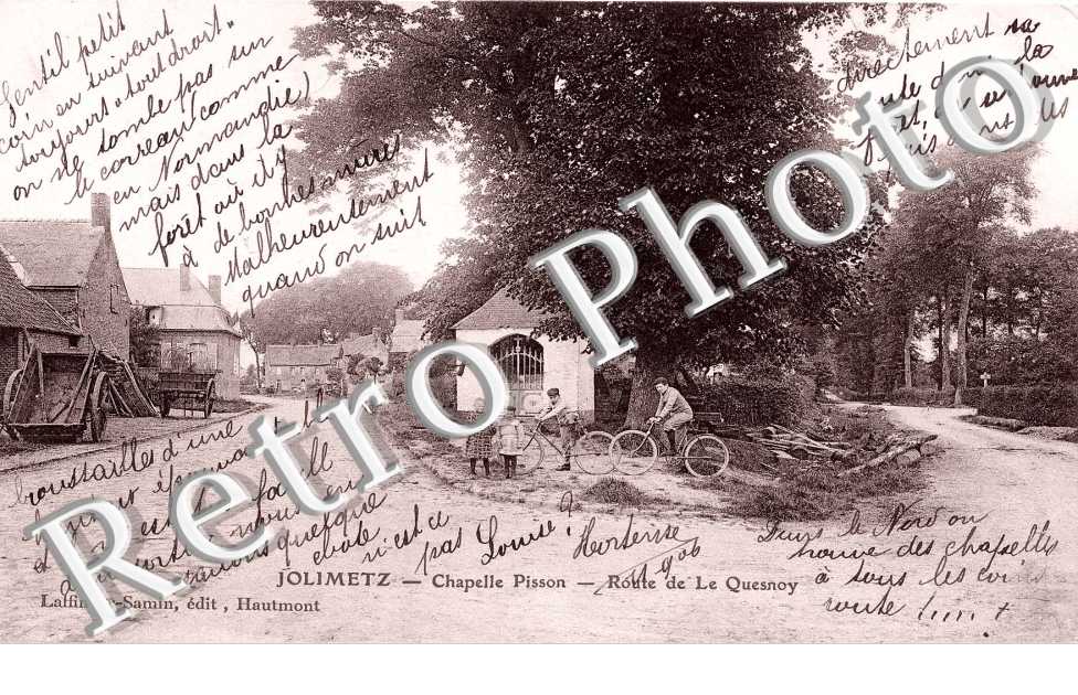 chapelle Pisson, route de Le Quesnoy