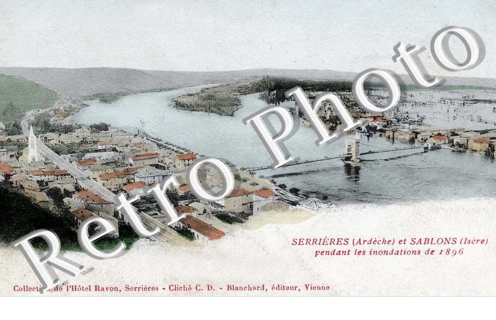Pendant les Innondations de 1896