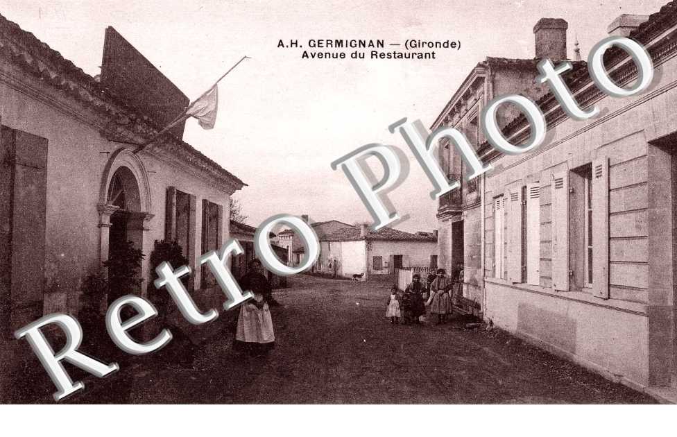 Germignan - route du restaurant