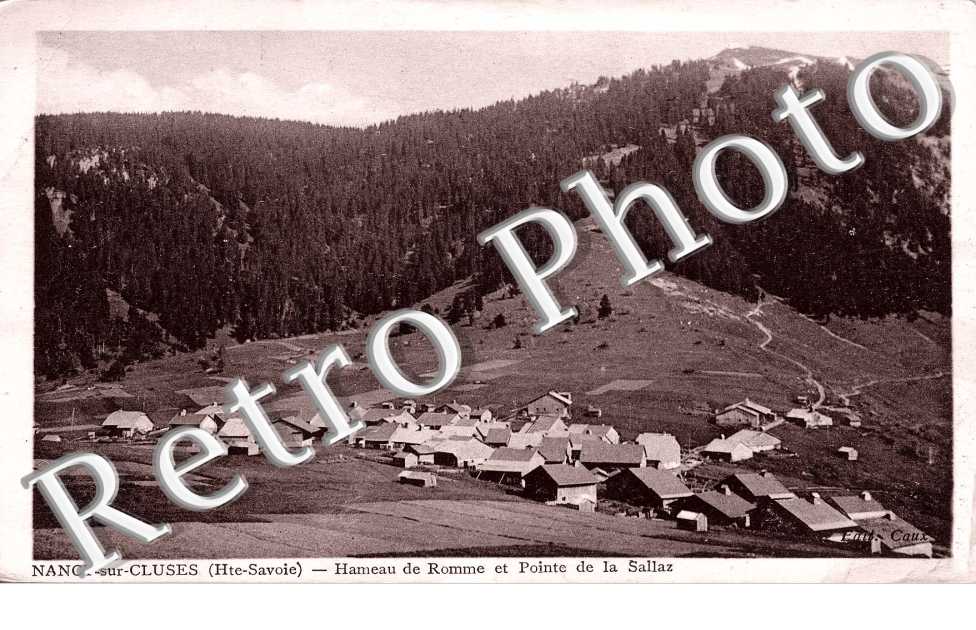 Hameau de Romme et Pointe de la Sallaz